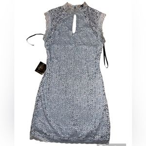 Bebe Blue Dress Size S